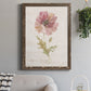 Soft Poppy - Premium Canvas Framed in Barnwood - Ready to Hang