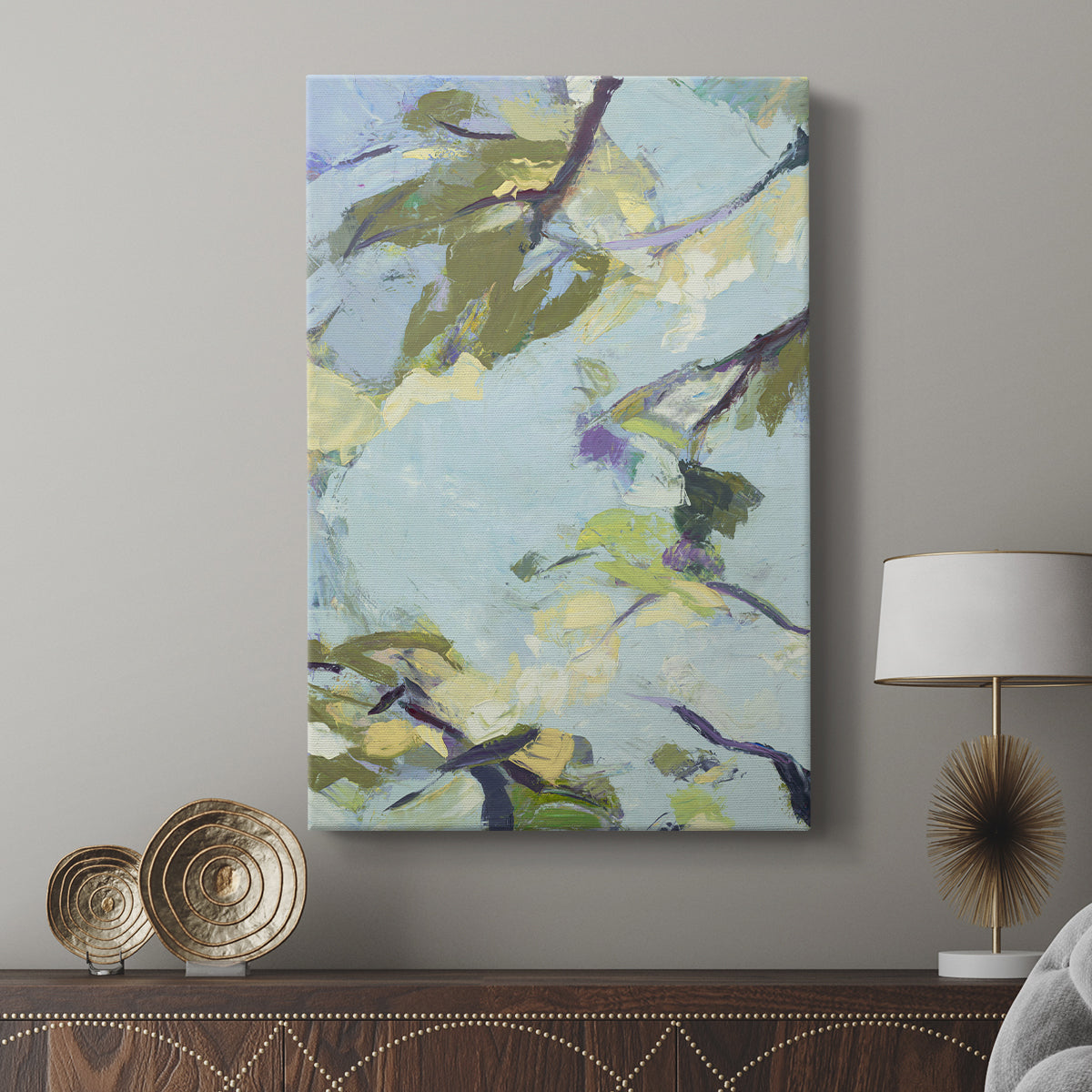 Aqua Sky - Canvas Art Print