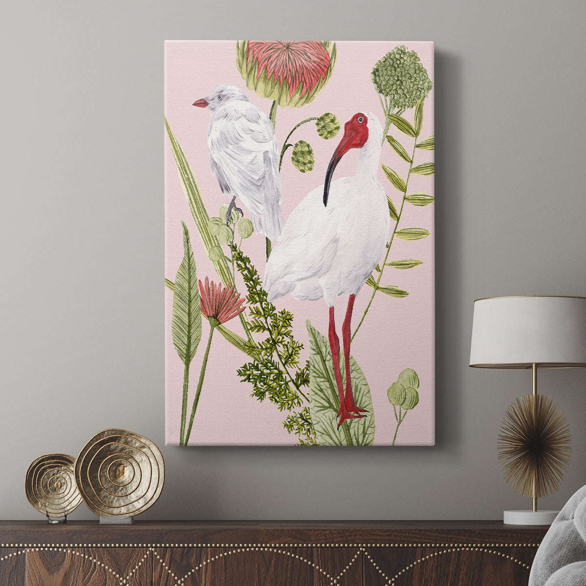 Birds in Motion II - Canvas Art Print