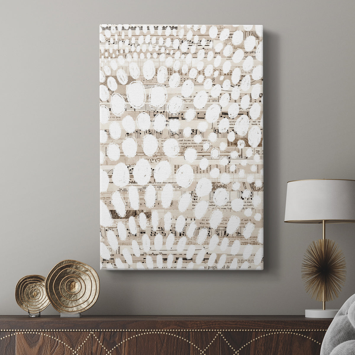 Vintage Pattern II - Canvas Art Print