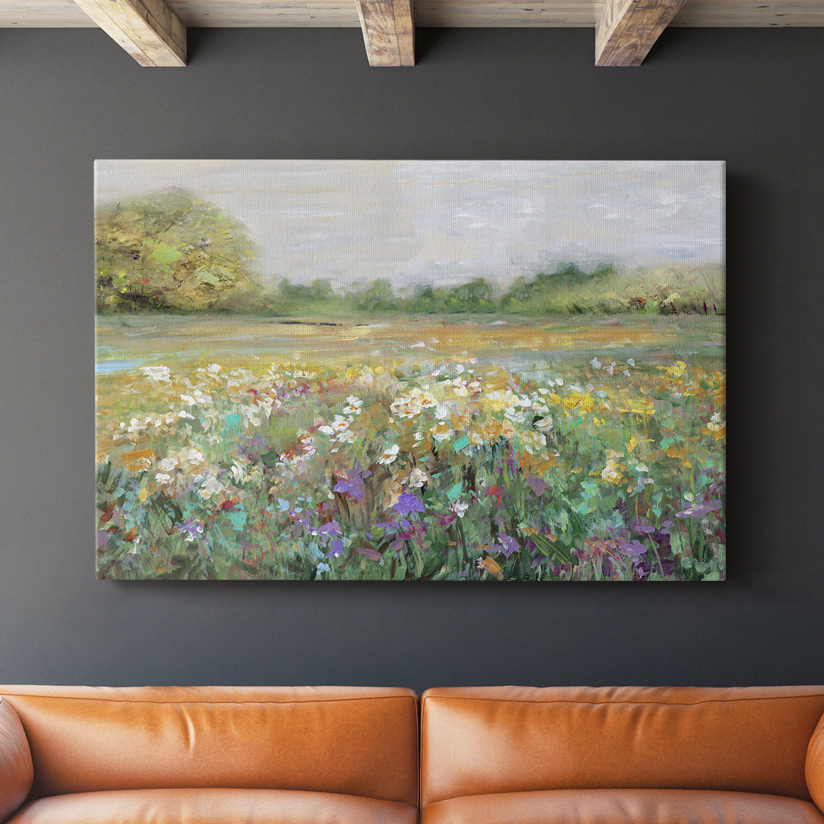 Country Meadow - Canvas Art Print