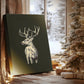 Soft Linen Carol of Pines - Canvas Art Print