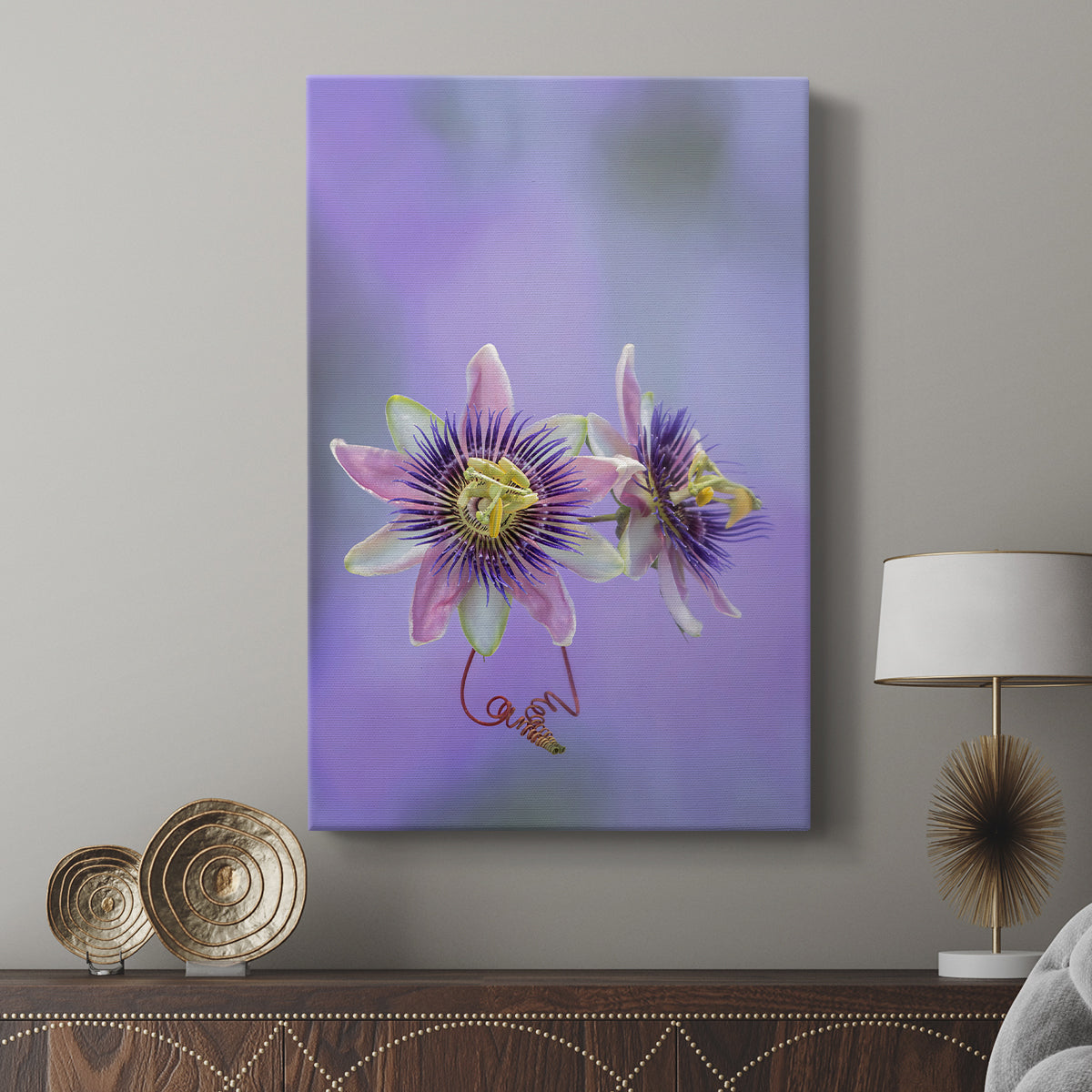 Exotic Flower Burst II - Canvas Art Print