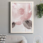 Blush Bloom I - Premium Canvas Framed in Barnwood - Ready to Hang