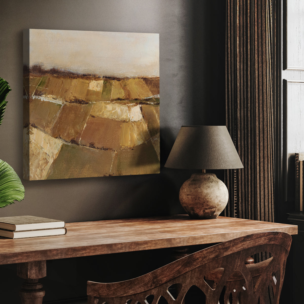Autumn Pasture I - Canvas Art Print