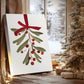 Frostlit Dusk Hearth - Canvas Art Print