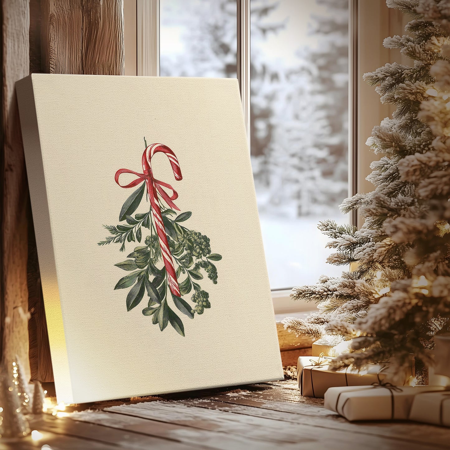Dawn of Tinsel-Gold Dusk - Canvas Art Print
