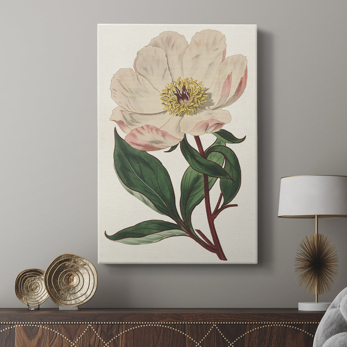 Pink Floral Mix VII - Canvas Art Print
