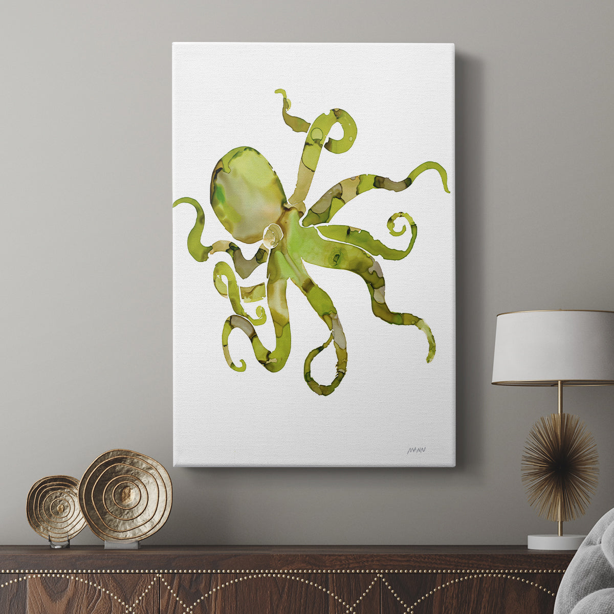 Octopus - Canvas Art Print