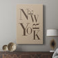 Neutral City Center Type I - Canvas Art Print