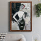 Fashion Mosaic II - Barnwood Framed Canvas Print