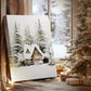 Silver Night Serenade - Canvas Art Print