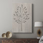 Leaves and Wood II - Canvas Art Print