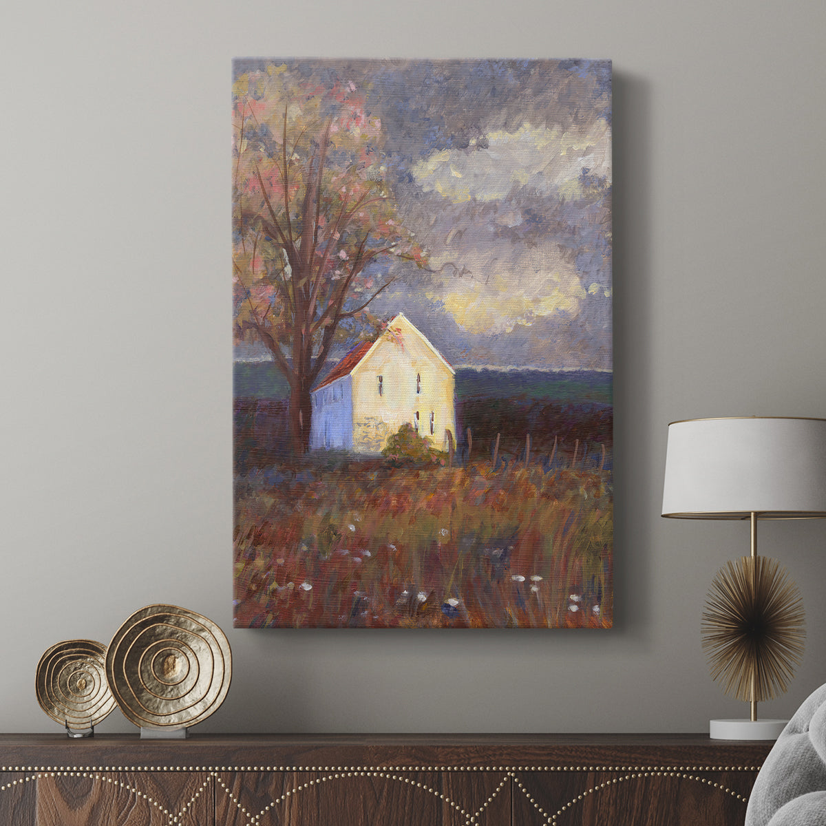 September - Canvas Art Print