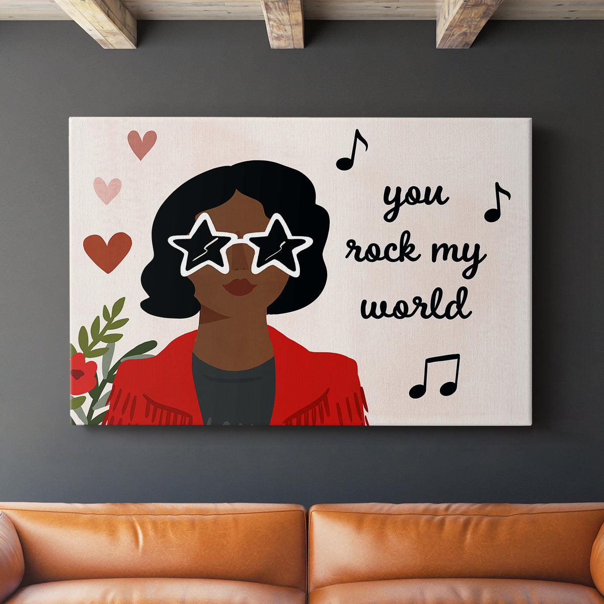 Darling Valentine Collection A - Canvas Art Print