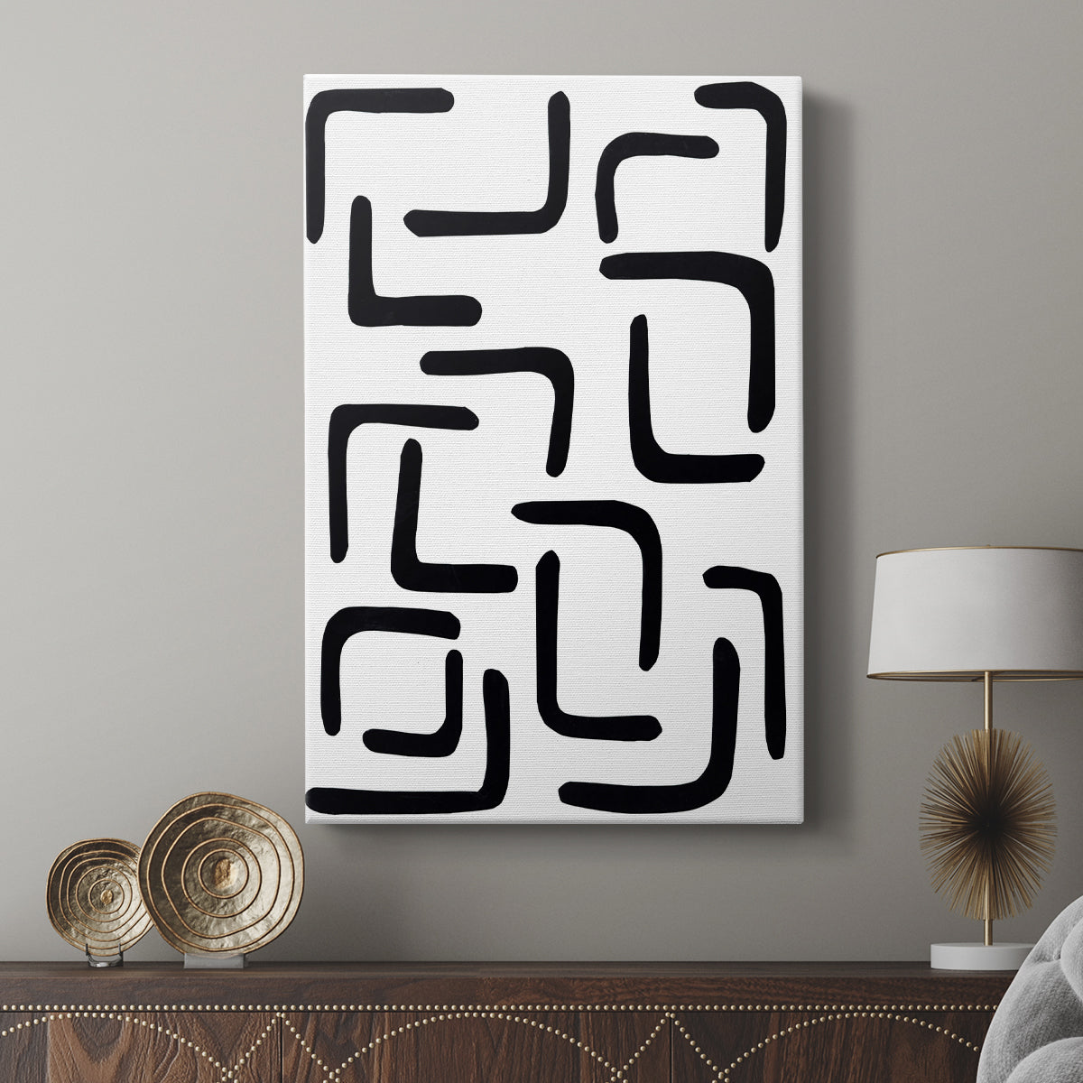 Shuffle III - Canvas Art Print