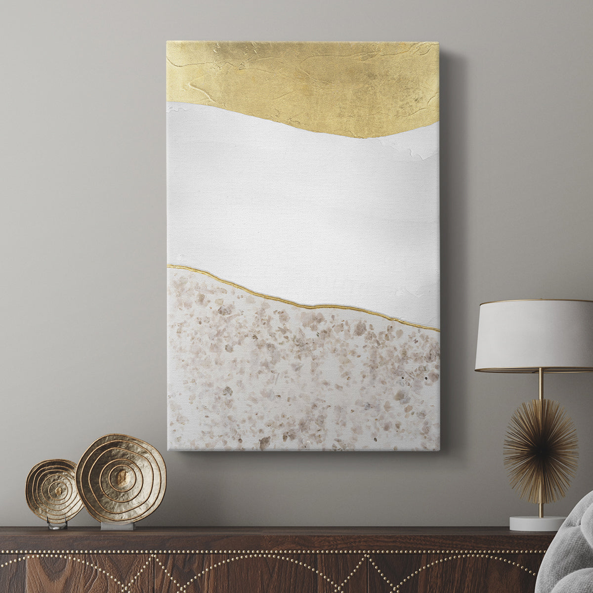 Whitestone I - Canvas Art Print