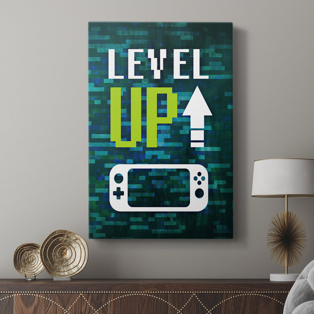 It's Game On III - Canvas Art Print