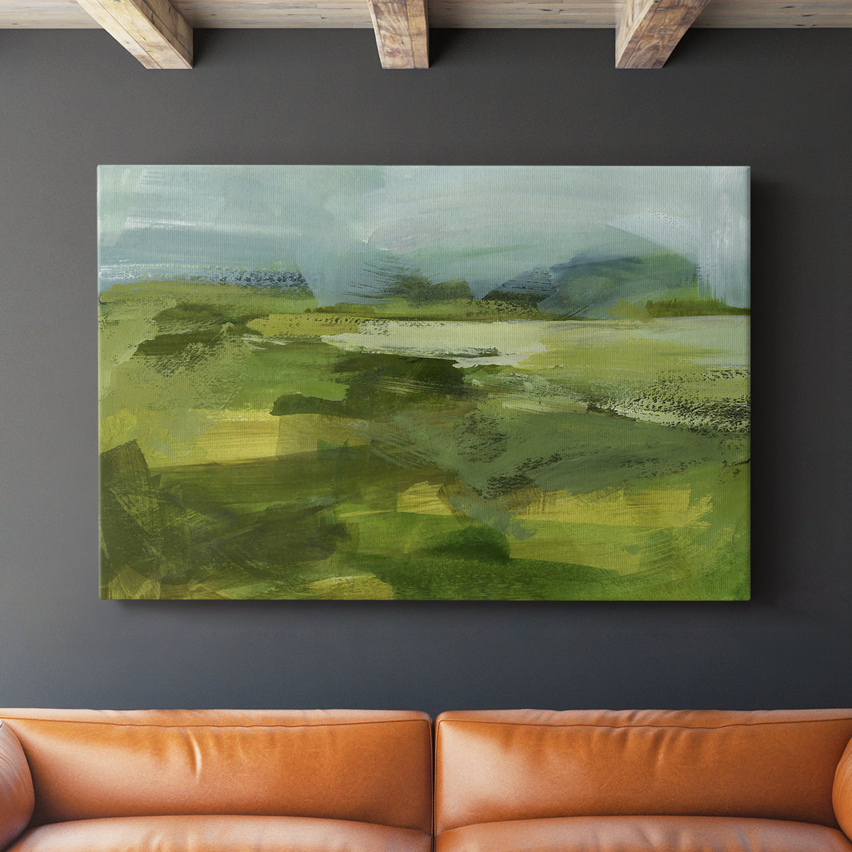 Emerald View IV - Canvas Art Print