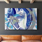 Blue Flow - Canvas Art Print