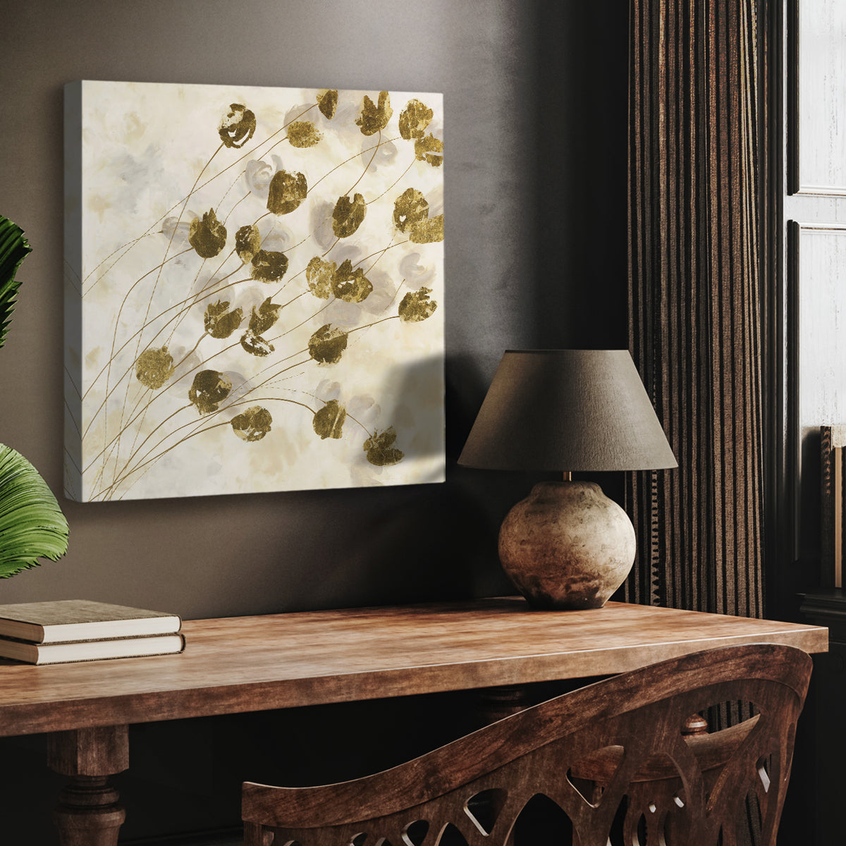 Elegance In Bloom IV - Canvas Art Print