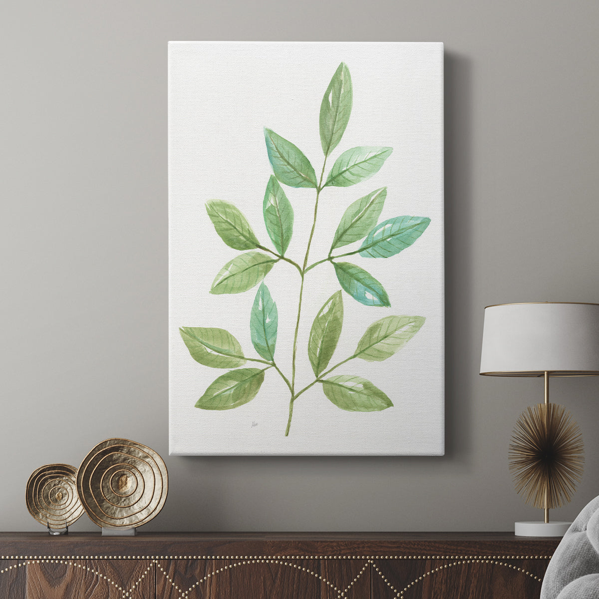 Spring Greens III - Canvas Art Print