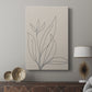 Neutral Lines I - Canvas Art Print