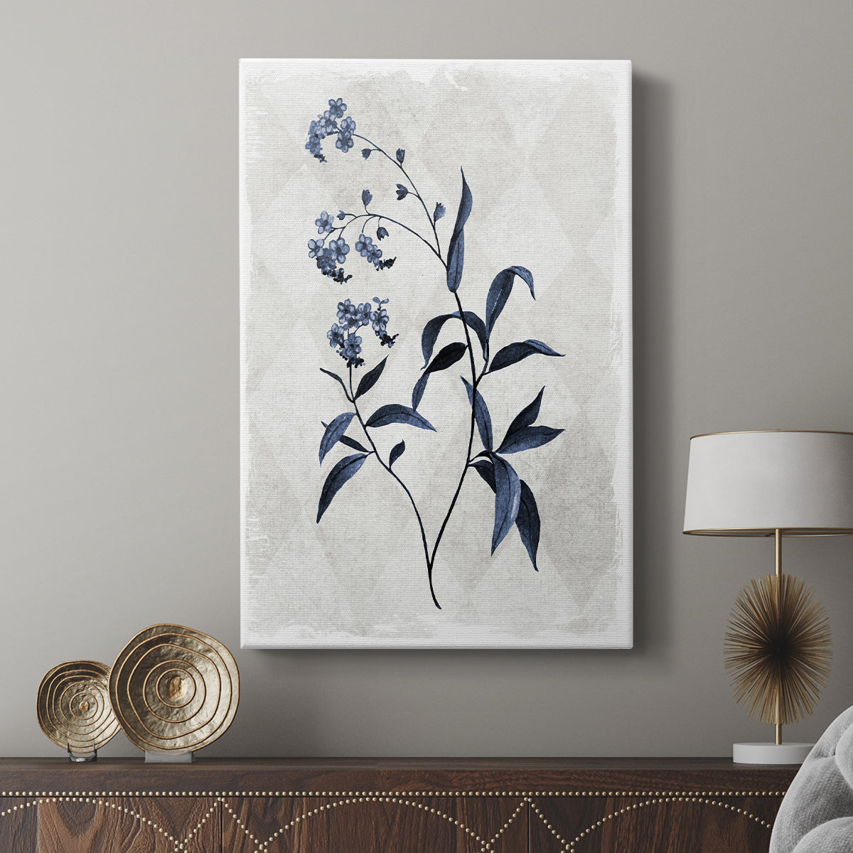 Harlequin Botanical I - Canvas Art Print