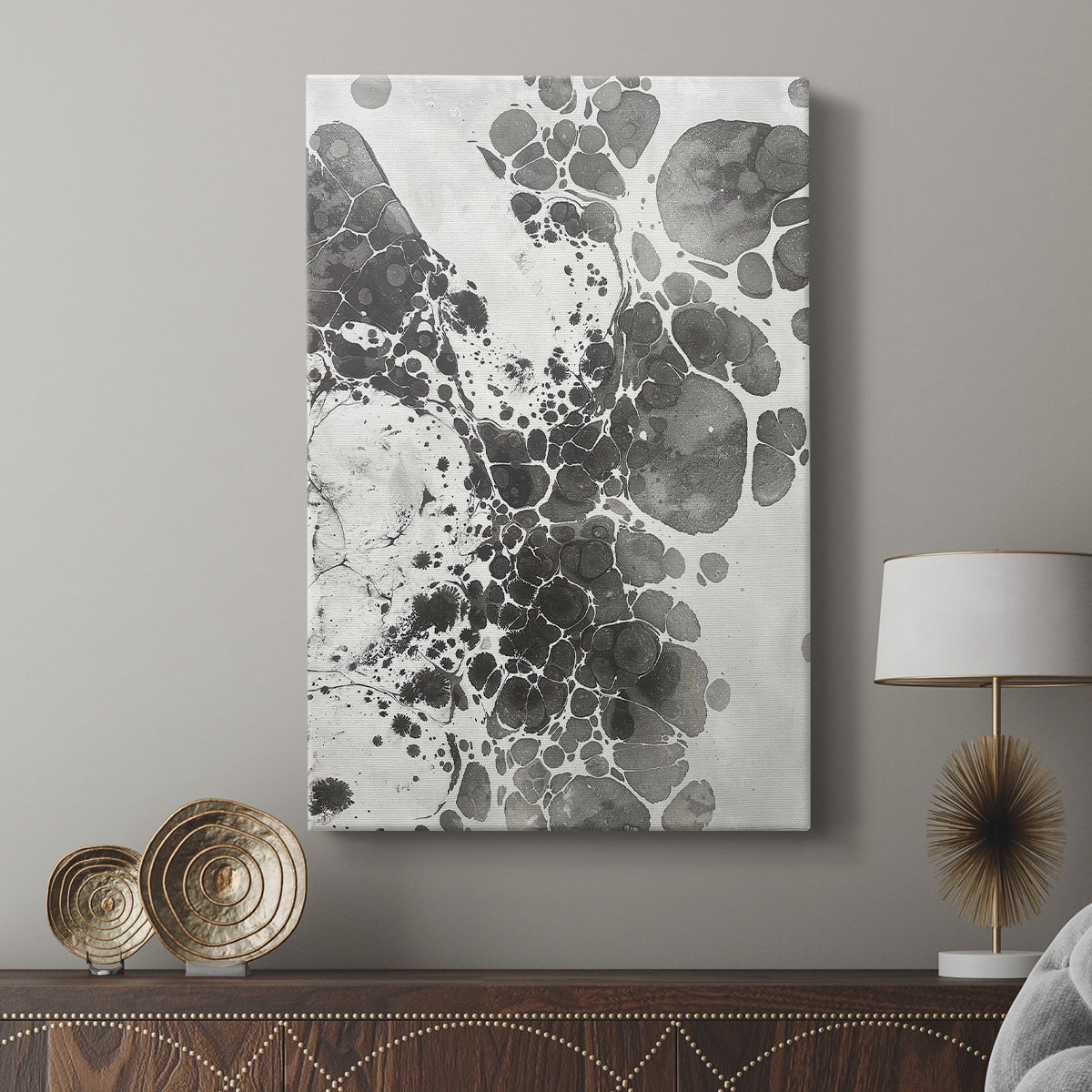 Marbling III - Canvas Art Print