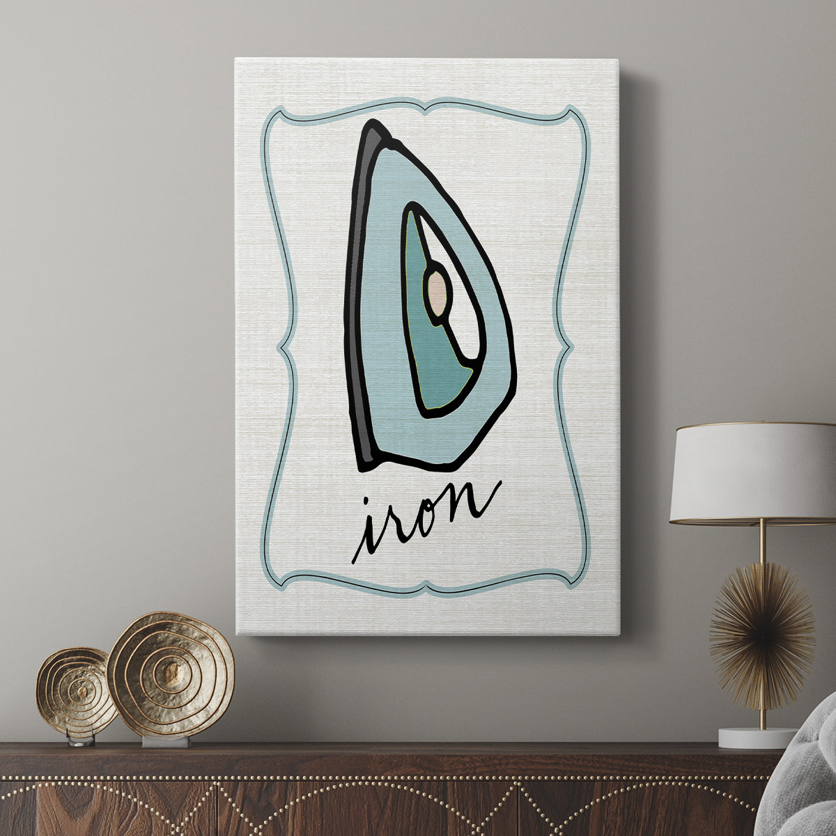 Iron - Canvas Art Print