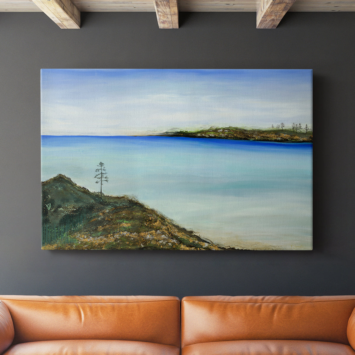 On A Clear Day - Canvas Art Print