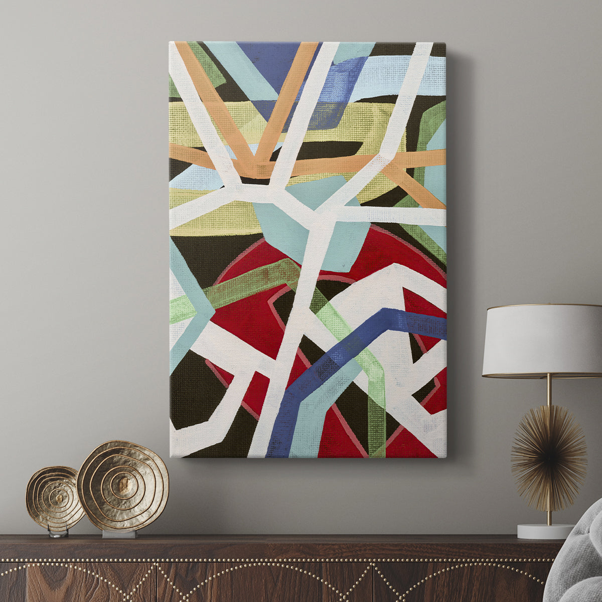 Magnetic Color II - Canvas Art Print