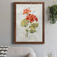 Linen Geranium - Premium Canvas Framed in Barnwood - Ready to Hang