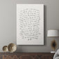 Letter to a Lover II - Canvas Art Print