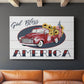 God Bless America Truck - Canvas Art Print