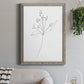 Botanical Gesture V - Premium Canvas Framed in Barnwood - Ready to Hang