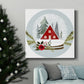 Snow Globe Village Collection C-Premium Gallery Wrapped Canvas - Ready to Hang