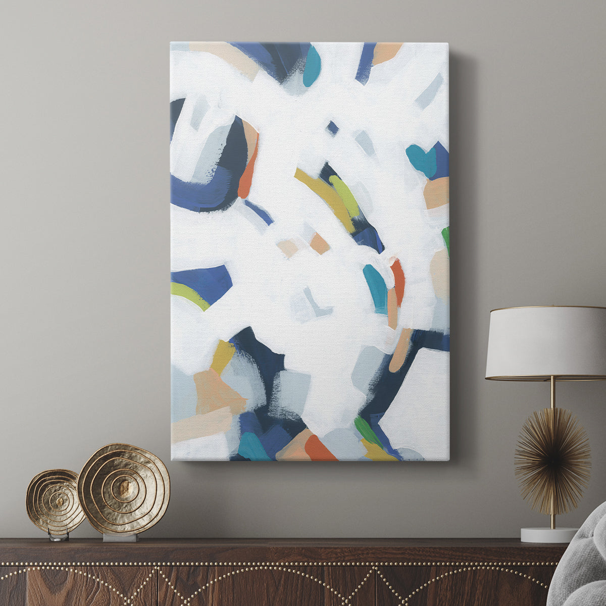 Bright Orbit I - Canvas Art Print