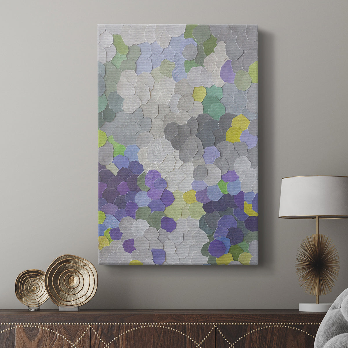 A Garden in Provence - Canvas Art Print