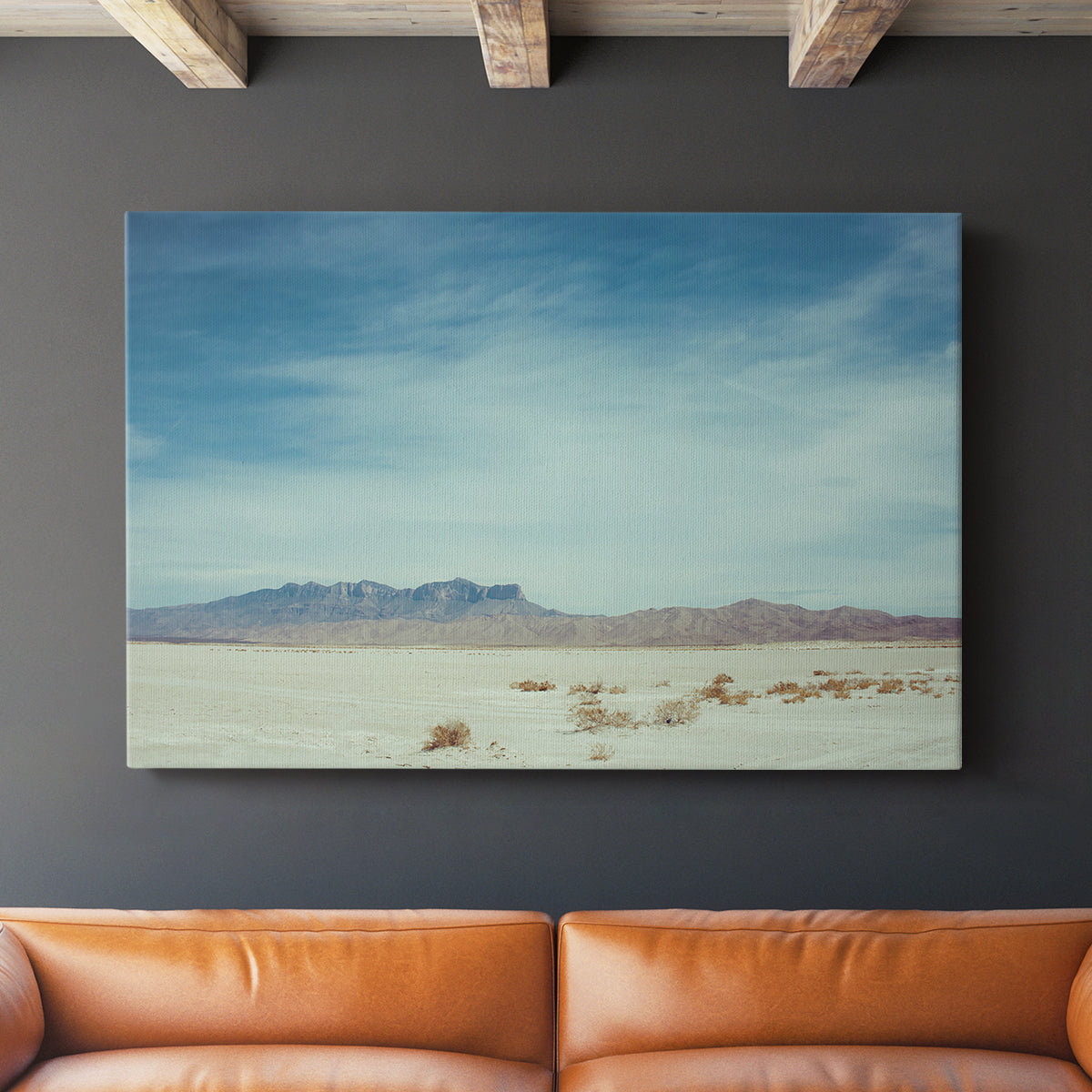 Salt Flat Walk II - Canvas Art Print