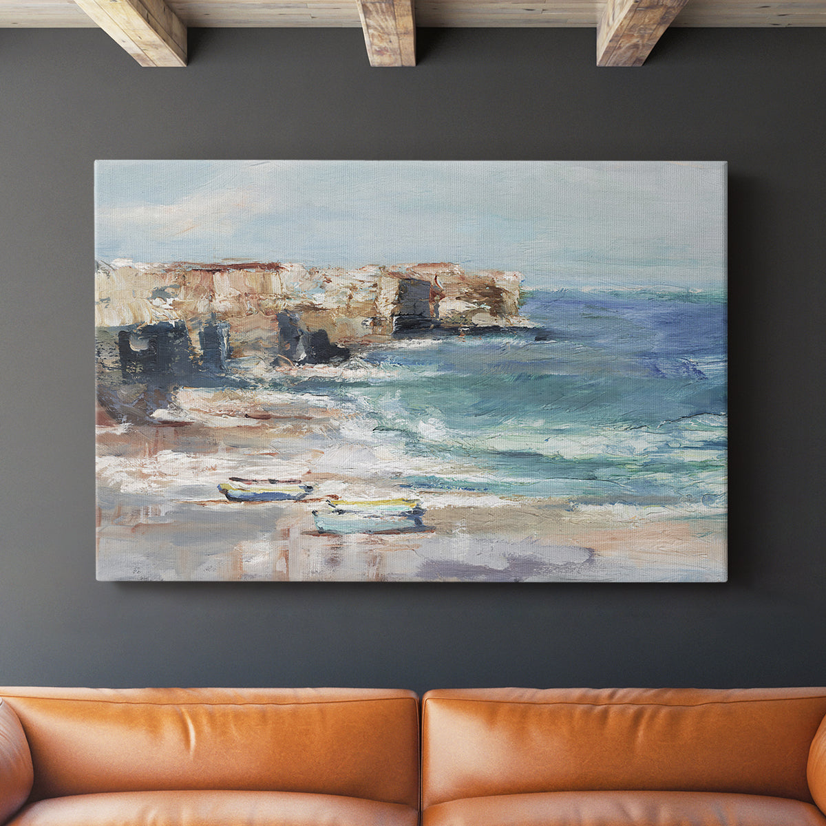 Sea Cliff Study I - Canvas Art Print
