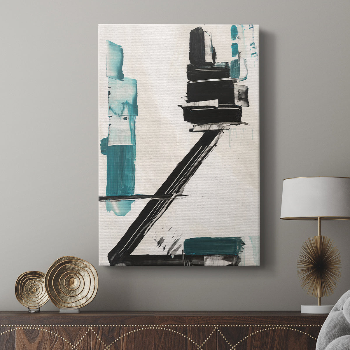 Geometry Notes IV - Canvas Art Print
