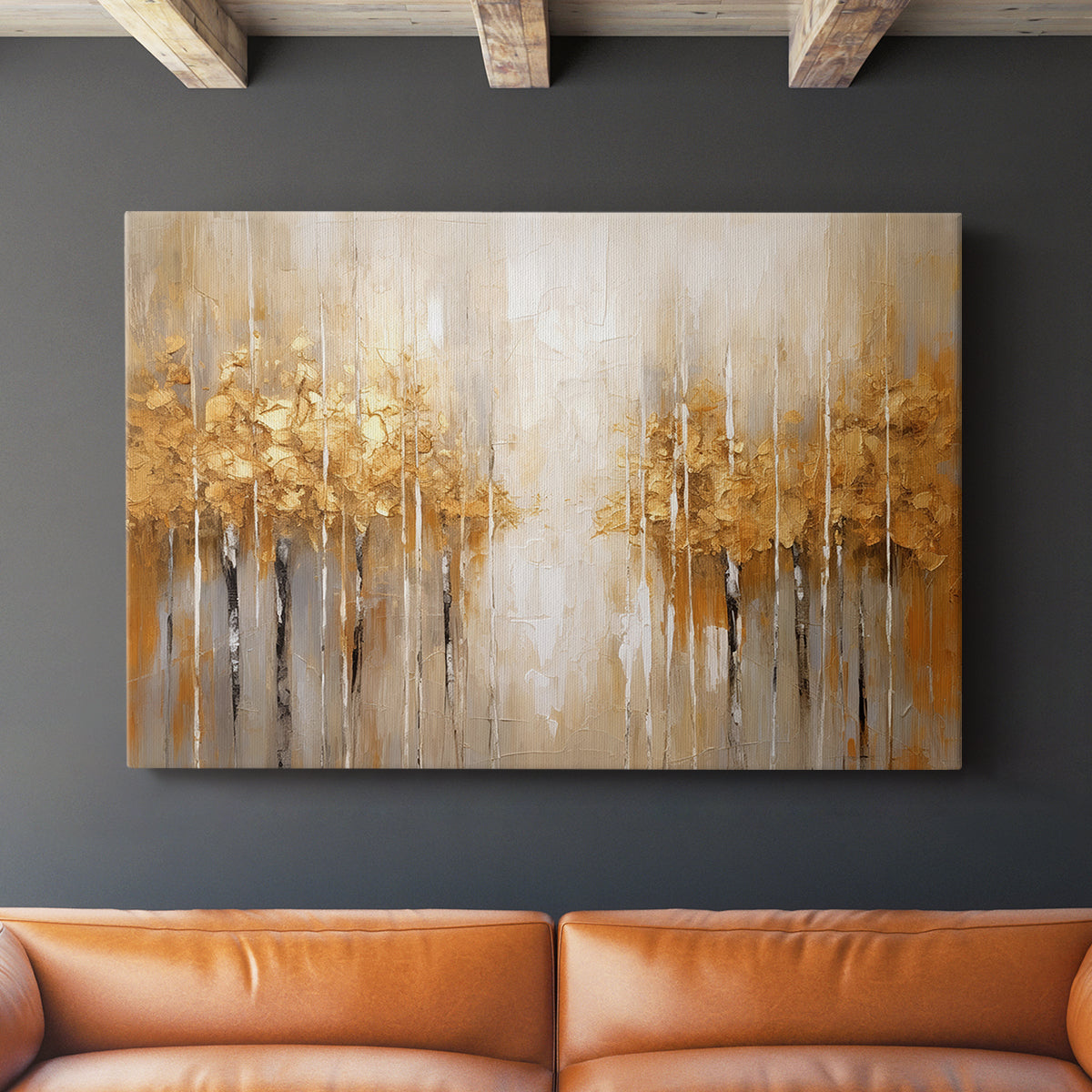 Abstract Forest XX - Canvas Art Print