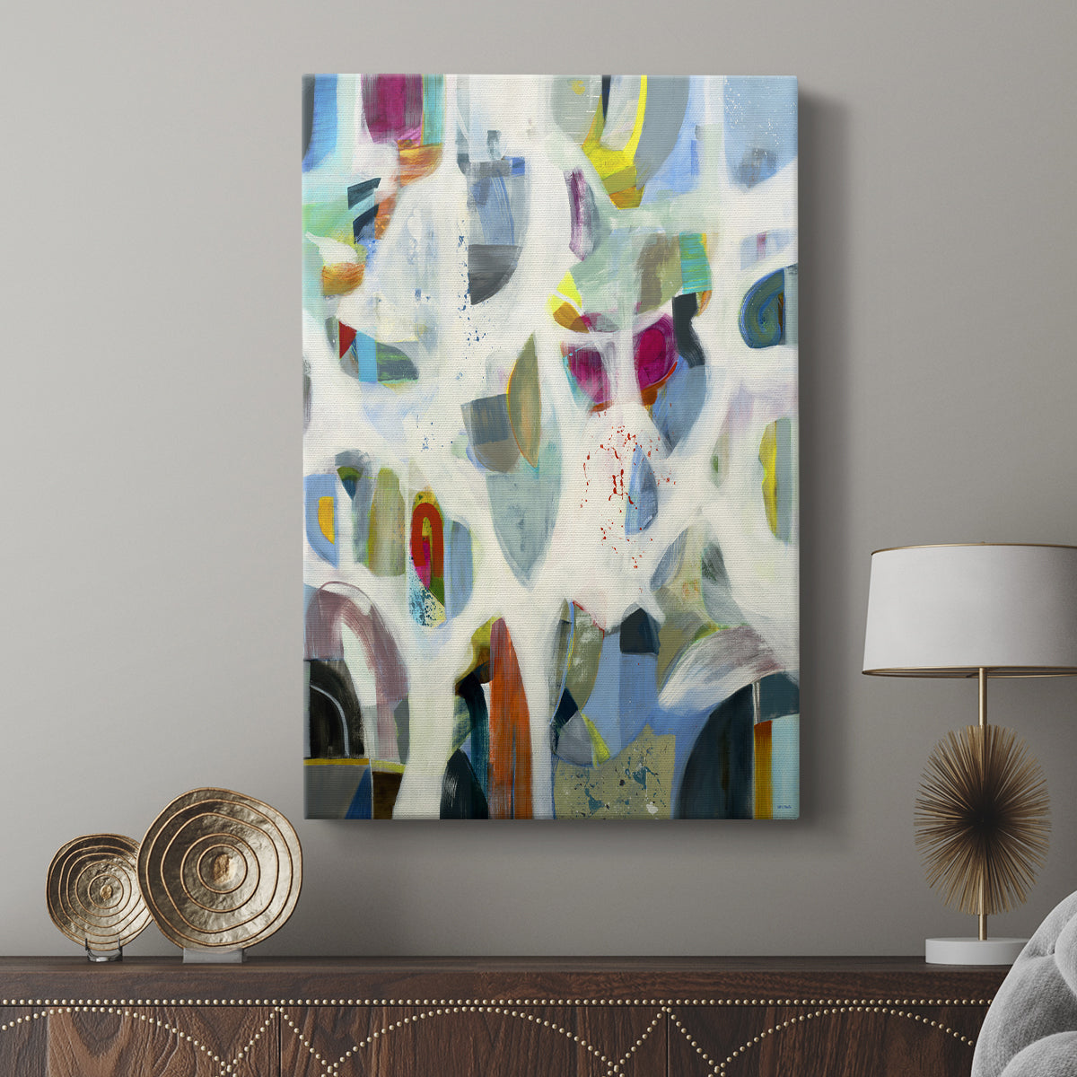 Interaction - Canvas Art Print