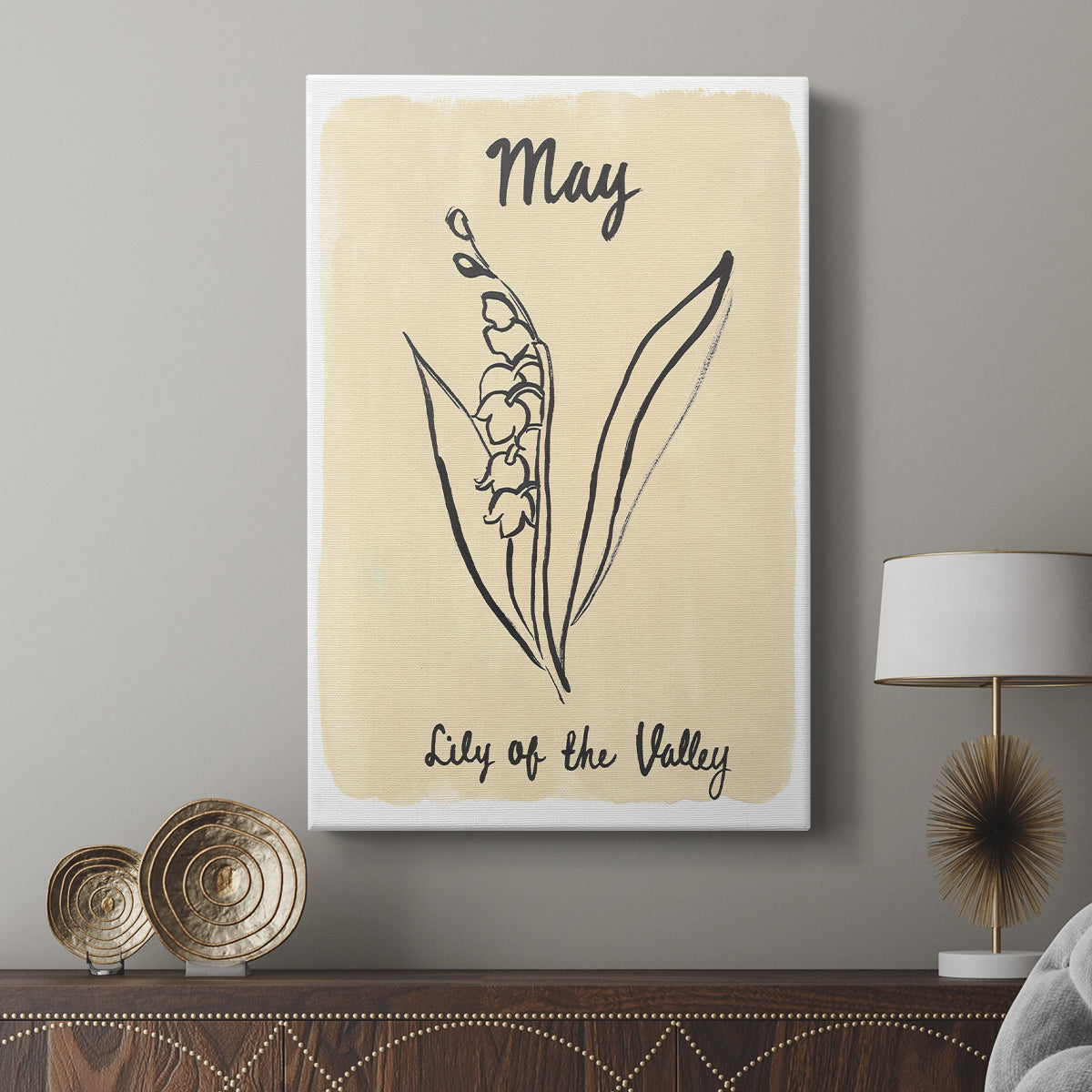 Birth Month V - Canvas Art Print