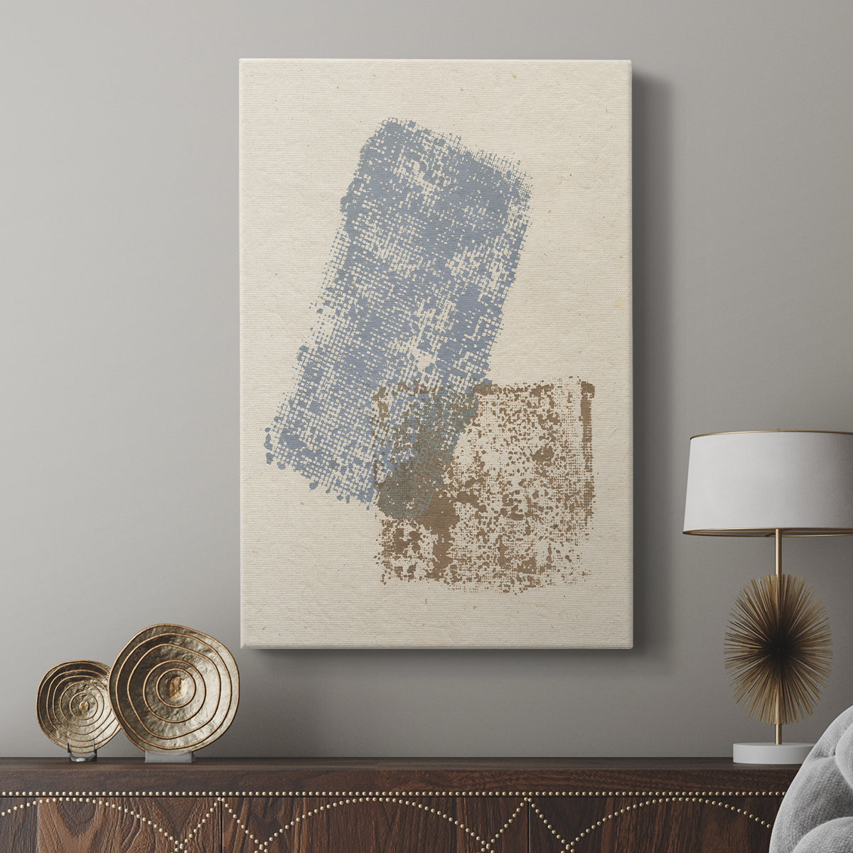 Embellished Scrim I - Canvas Art Print