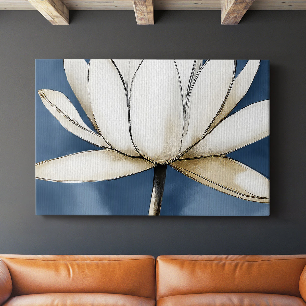 Floral Watercolor XIX - Canvas Art Print