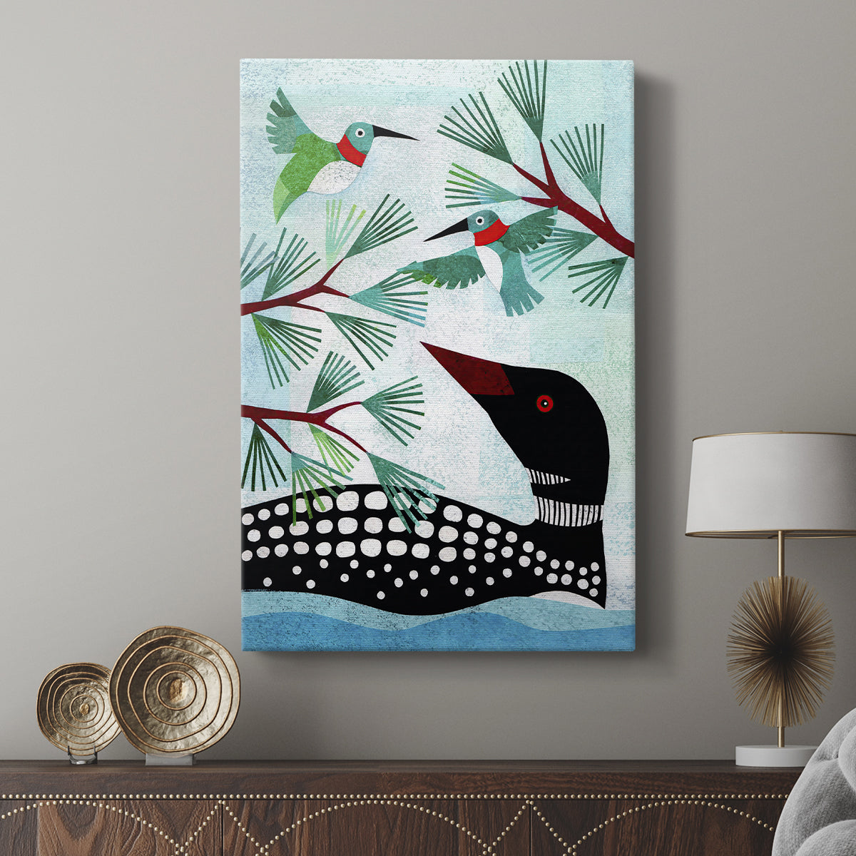 Forest Creatures IX - Canvas Art Print
