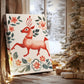 Twilight of Holly-Red Lantern - Canvas Art Print