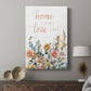 Home is Where Love Grows - Canvas Art Print